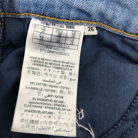 Guess- Tomboy Distressed style Jeans size: 26 - Picture 13 of 13